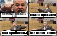 Скачал новую понравившуюся песню тем не нравится там проблемы Все песня - говно