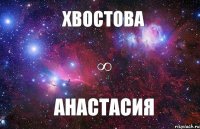 Хвостова Анастасия ∞