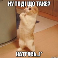 Ну тоді що таке? КАТРУСЬ..)*