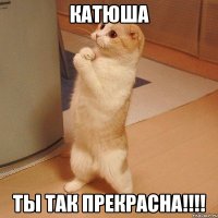 Катюша Ты так прекрасна!!!!