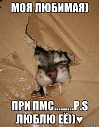 МОЯ ЛЮБИМАЯ) ПРИ ПМС.........P.S ЛЮБЛЮ ЕЁ))♥