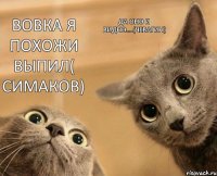 Вовка я похожи выпил( Симаков) ДА оно и видно....(Чевагин)