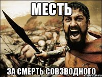 месть за смерть совзводного