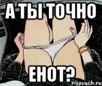 А ты точно Енот?