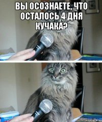 Вы осознаете, что осталось 4 дня кучака? 