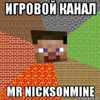 игровой канал Mr NicksonMine