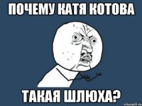 Почему Катя Котова Такая шлюха?