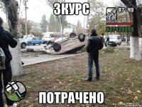 3курс потрачено