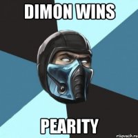 Dimon wins Pearity