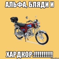 АЛЬФА, БЛЯДИ И ХАРДКОР:!!!!!!!!!!