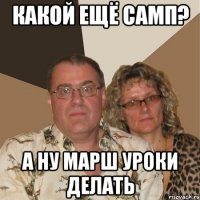 Какой ещё самп? а ну марш уроки делать