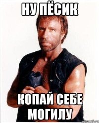 Ну пёсик копай себе могилу