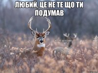 любий, це не те що ти подумав 