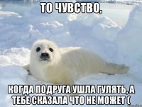 То чувство, Когда подруга ушла гулять, а тебе сказала что не может (