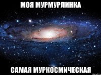 моя Мурмурлинка самая муркосмическая