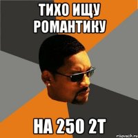 тихо ищу романтику на 250 2т