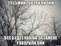 3ч55мин говорили они все будет как на экзамене говорили они