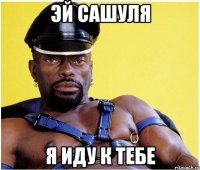 Эй Сашуля я иду к тебе