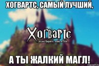 Хогвартс, самый лучший, А ты жалкий магл!