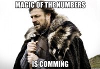 magic of the numbers is comming