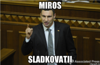 MIROS SLADKOVATII