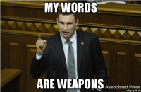 My Words Are Weapons