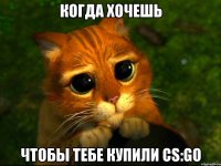 Когда хочешь чтобы тебе купили CS:GO