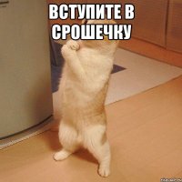 Вступите в срошечку 