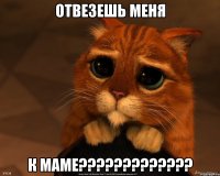 ОТВЕЗЕШЬ МЕНЯ К МАМЕ?????????????