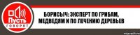 Борисыч: Эксперт по грибам, медведям и по лечению деревьев