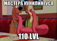 мастера кунилингуса 110 lvl