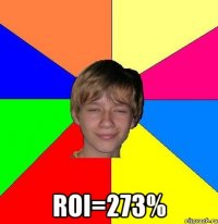  ROI=273%