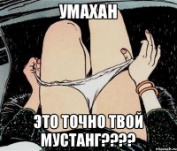 Умахан Это точно твой мустанг????