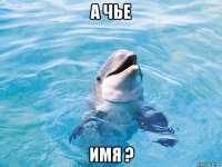 а чье имя ?