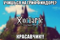 учишься на гриффиндоре? красавчик!!