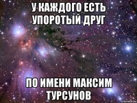 у каждого есть упоротый друг по имени максим турсунов