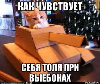 как чувствует себя толя при выебонах