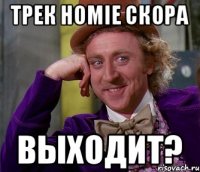 Трек Homie Скора Выходит?