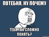 Потебня, ну почему тебя так сложно понять?