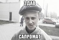 здав сапромат