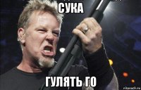 сука гулять го