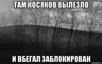 там косяков вылезло и вбегал заблокирован