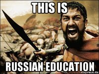 this is russian education