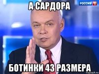 а сардора ботинки 43 размера