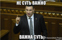 не суть важно важна суть