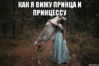 как я вижу принца и принцессу 