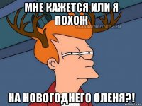 мне кажется или я похож на новогоднего оленя?!