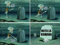 nota la romana