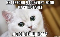 интересно,что будет, если марик станет летсплейщиком?