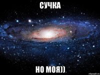 сучка но моя))